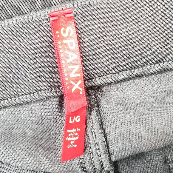 Spanx Size Large Black Jean-ish Leggings - Picture 6 of 14